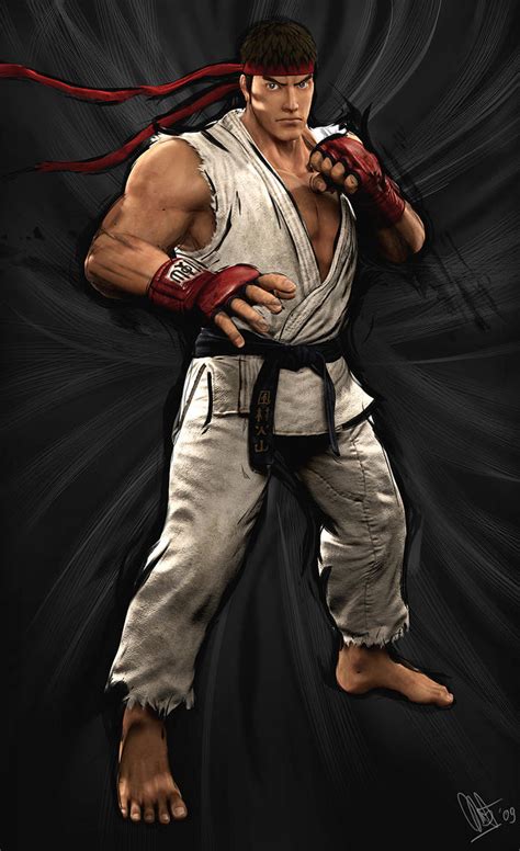 RYU by 3dsquid on DeviantArt