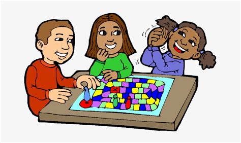 Kids Board Gameclip Art Play Board Games Clipart Png - Play Game ...