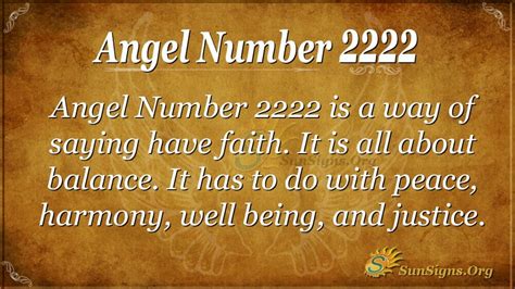 Angel Number 2222 Meaning - The Amazing Truth! - SunSigns.Org