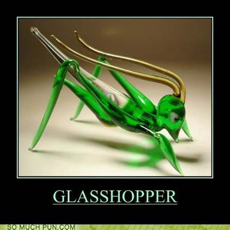 Puns - grasshopper - Funny Puns - Pun Pictures - Cheezburger