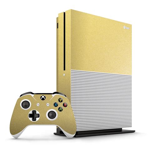 XBOX ONE S GOLD MATT Metallic Skin – EasySkinz™