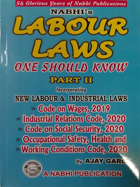 Labour Laws One Should Know Part II - Nabhi Publications