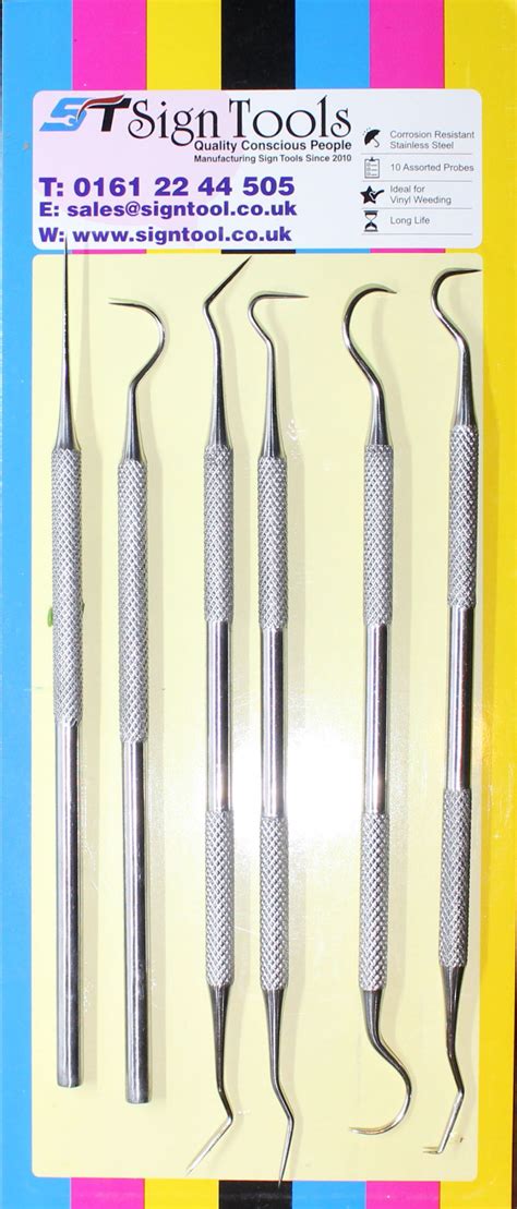 Stainless Steel Cricut Vinyl Weeding Tool Set – Sign Tools