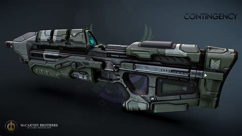 Halo - Assault Rifle - Remastered - 3D model by McCarthy3D ...