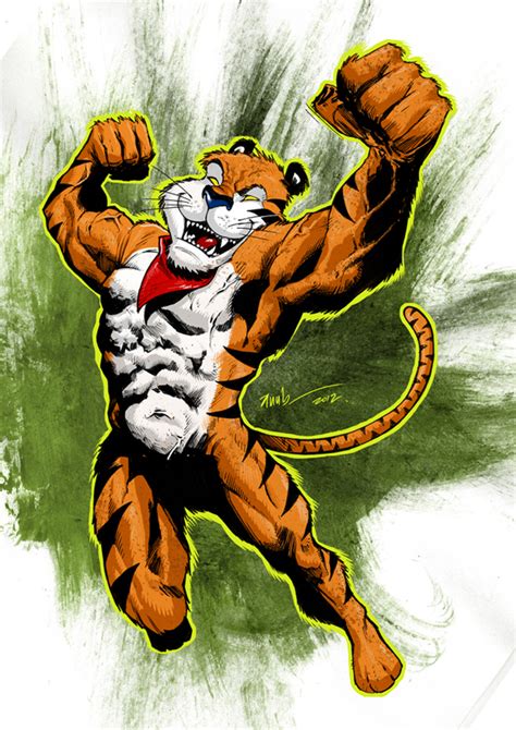 Tony the Tiger by Amancay Nahuelpan by AshcanAllstars on DeviantArt