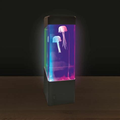 LED Jellyfish Tank Aquarium Color Changing Mood Lamp Night Light ...