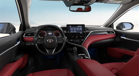 The 2021 Toyota Camry XSE Gets a Rad Red Interior