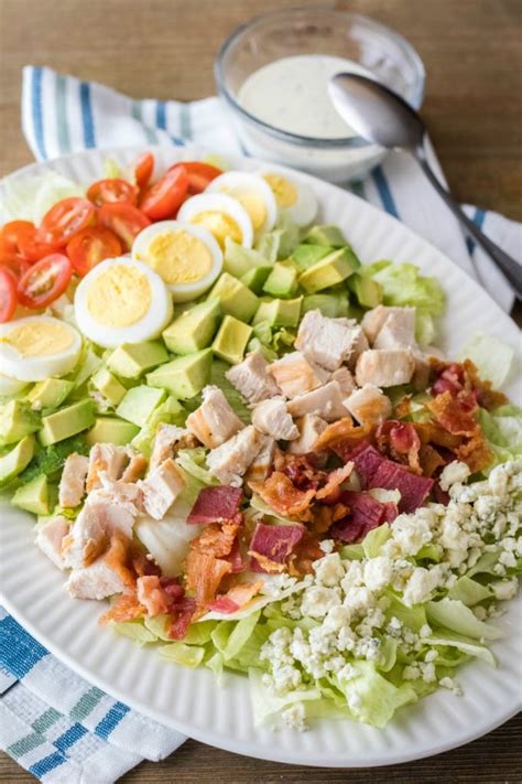 Classic Cobb Salad Recipe | YellowBlissRoad.com