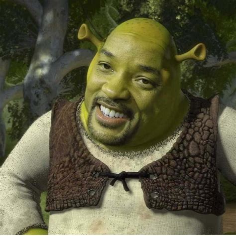 Download Shrek Will Smith Meme Faces Funny Picture | Wallpapers.com