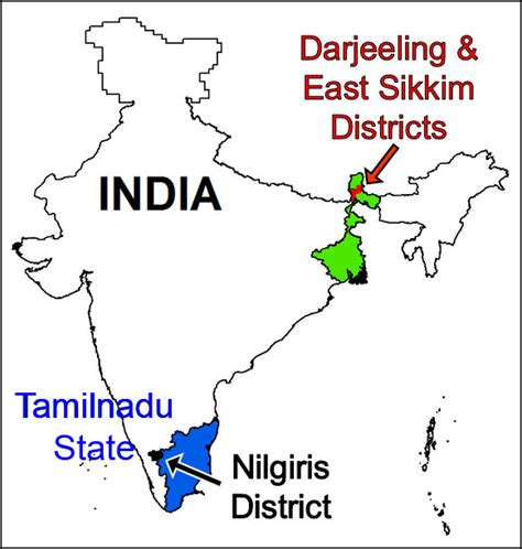 Location Of Darjeeling In India Map - Guenna Holly-Anne