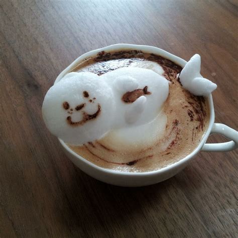 3D latte art | Latte art | Pinterest