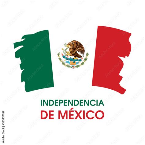 Independence of Mexico icon vector. Independencia de México poster ...