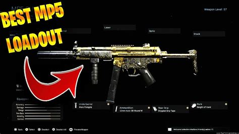 The Best MP5 Loadout Of Season 3 (Call Of Duty Modern Warfare) - YouTube