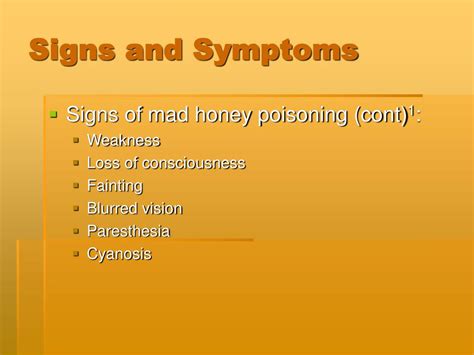 PPT - Mad Honey Poisoning PowerPoint Presentation, free download - ID ...