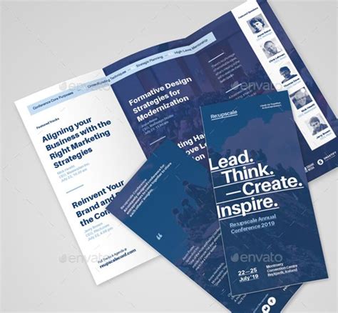 Event Conference Brochure | Event brochure, Brochure design layouts ...