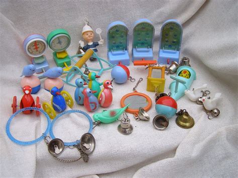 Vintage Budgie Toys | Parakeet Toys