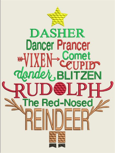 AGD 9182 Donder - Reindeer Tree | Amazin Grace Designs