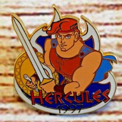 Disney Pin 100 Years of Dreams #64 Hercules Sword Shield 1997 | eBay