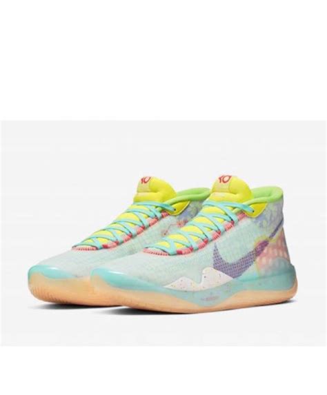 Nike KD 12 EYBL Peach Jam Multicolor Kevin Durant (MENS) | Kixify ...