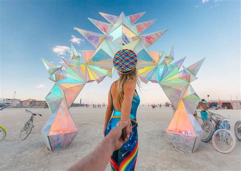 Travel years of Burning Man art installations through this gallery ...