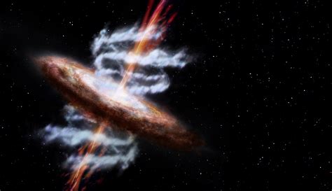 Space in Images - 2013 - 11 - Artist's impression of an active galaxy