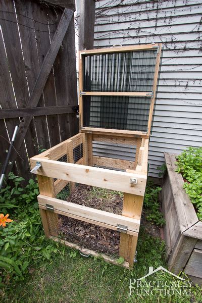 DIY Compost Bin - Featuring Practically Functional | Ana White