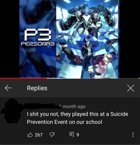 Found under "Persona 3 OST - Mass Destruction" : r/PERSoNA