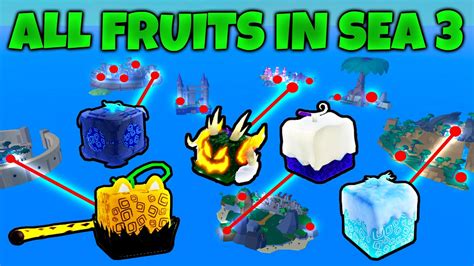 All Fruit Spawn Locations (Blox Fruits) SEA 3 - YouTube