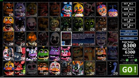 Fnaf ucn animatronics