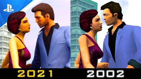 GTA Vice City Remastered GAMEPLAY COMPARISON! - YouTube