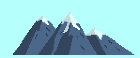 Mountain Range | Pixel Art Maker