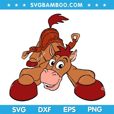 Disney Pixar Bullseye SVG, Bullseye Horse SVG, Toy Story