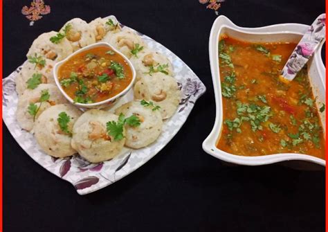 Idli Sambhar Recipe by Kaur Jass - Cookpad