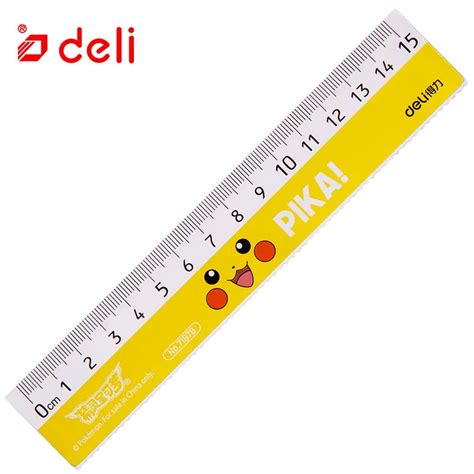 Aliexpress.com : Buy Deli 1PC Straight Ruler Cute Kawaii Kids Learning ...