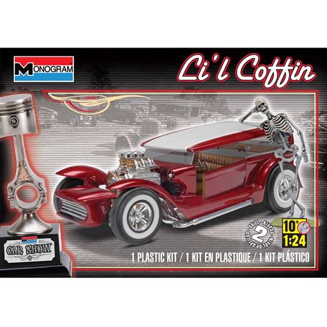 Monogram 1:24 Scale Li'l Coffin Plastic Model Kit - Walmart.com