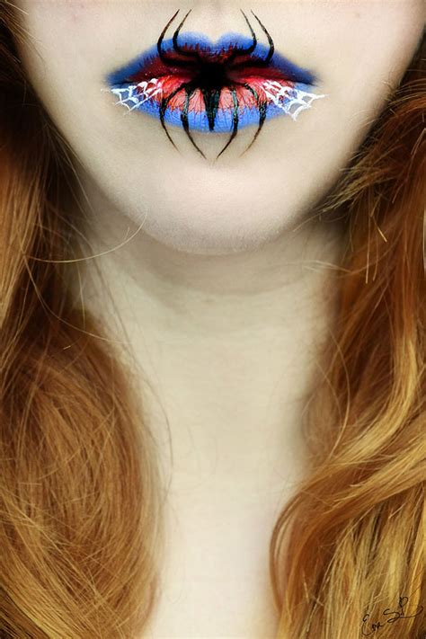 Halloween Lip Makeup Ideas By Eva Pernas | DeMilked