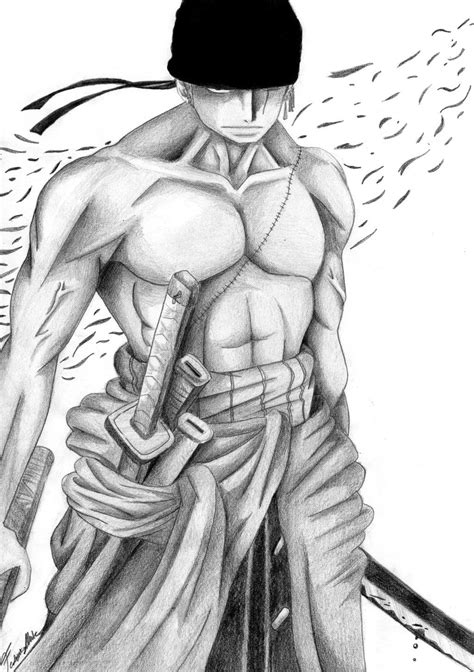 Zoro New World Drawing