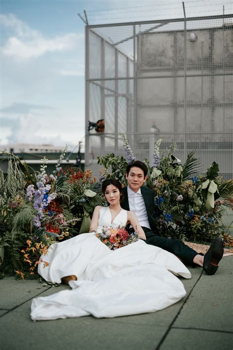 Chloe Choo and Choon Yan's Cool, Urban Pre-Wedding Shoot