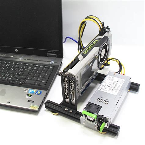 Laptop External Graphics Card Dock Mini Pcie To Pciex16 Riser Card Set ...