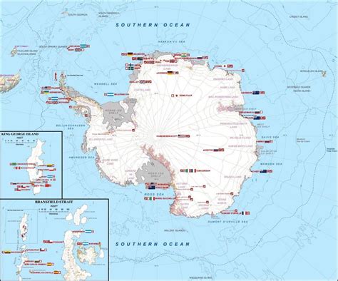 Antarctica Map and Satellite Imagery [Free]