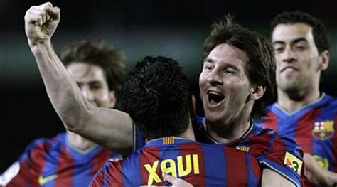 Lionel Messi surpasses Xavi to set Barcelona appearance record ...