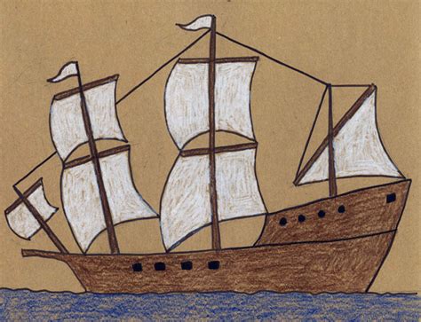 Caravel Drawing at GetDrawings | Free download