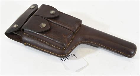 Leather Broomhandle Mauser Holster - Landsborough Auctions