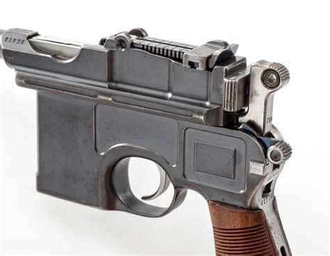 Pre-War Com. Mauser C96 Broomhandle Pistol