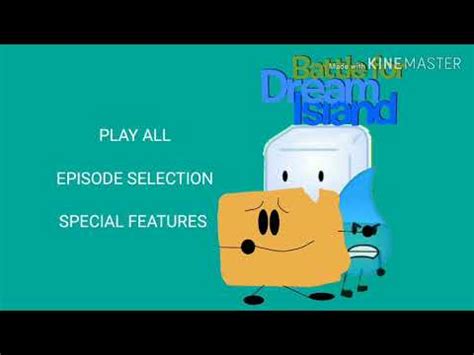 Bfdi dvd menu - YouTube