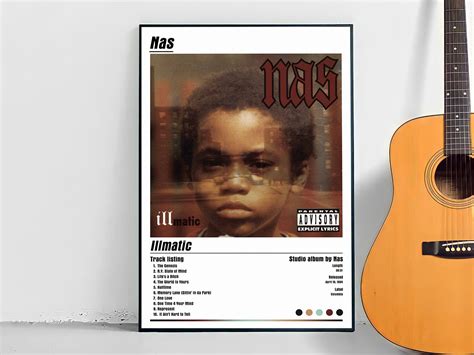 Nas Illmatic Album Cover Poster | Etsy