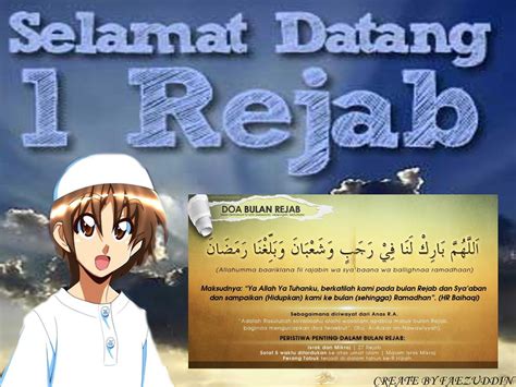 Kelebihan Bulan Rejab ~ Adli Shinichi