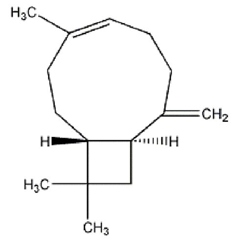 Molecular structure of β-Caryophyllene | Download Scientific Diagram