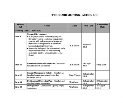 Decision Log Templates | 12+ Free Docs, Xlsx & PDF Formats, Samples ...