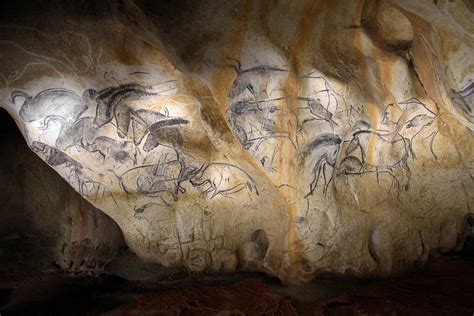 Panel of the Horses, Chauvet Cave (Replica) (Illustration) - World ...